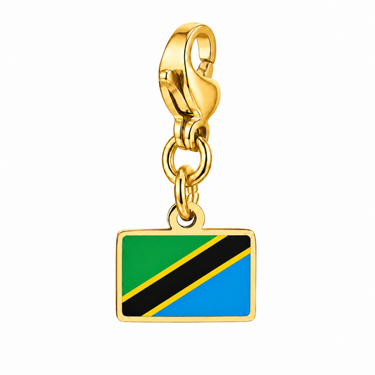 Tanzania vlagbedel, voorkant