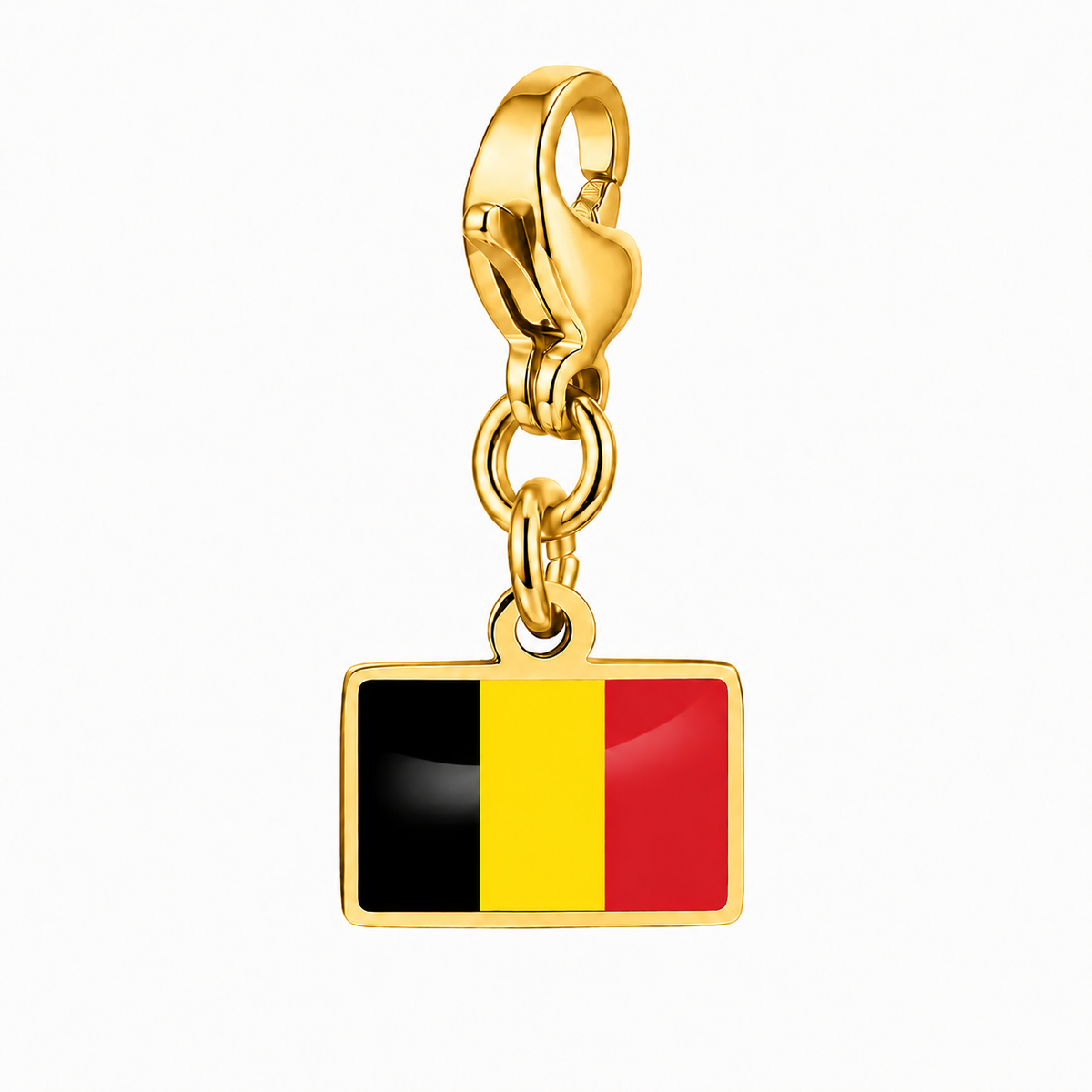 België vlagbedel, voorkant