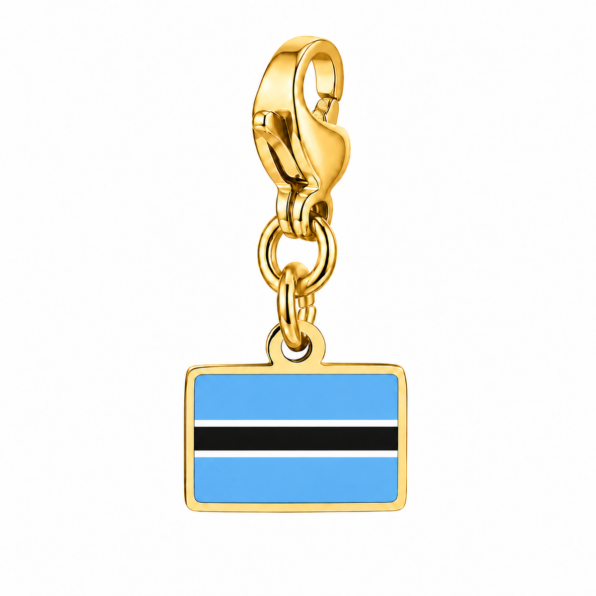 Botswana vlagbedel, voorkant