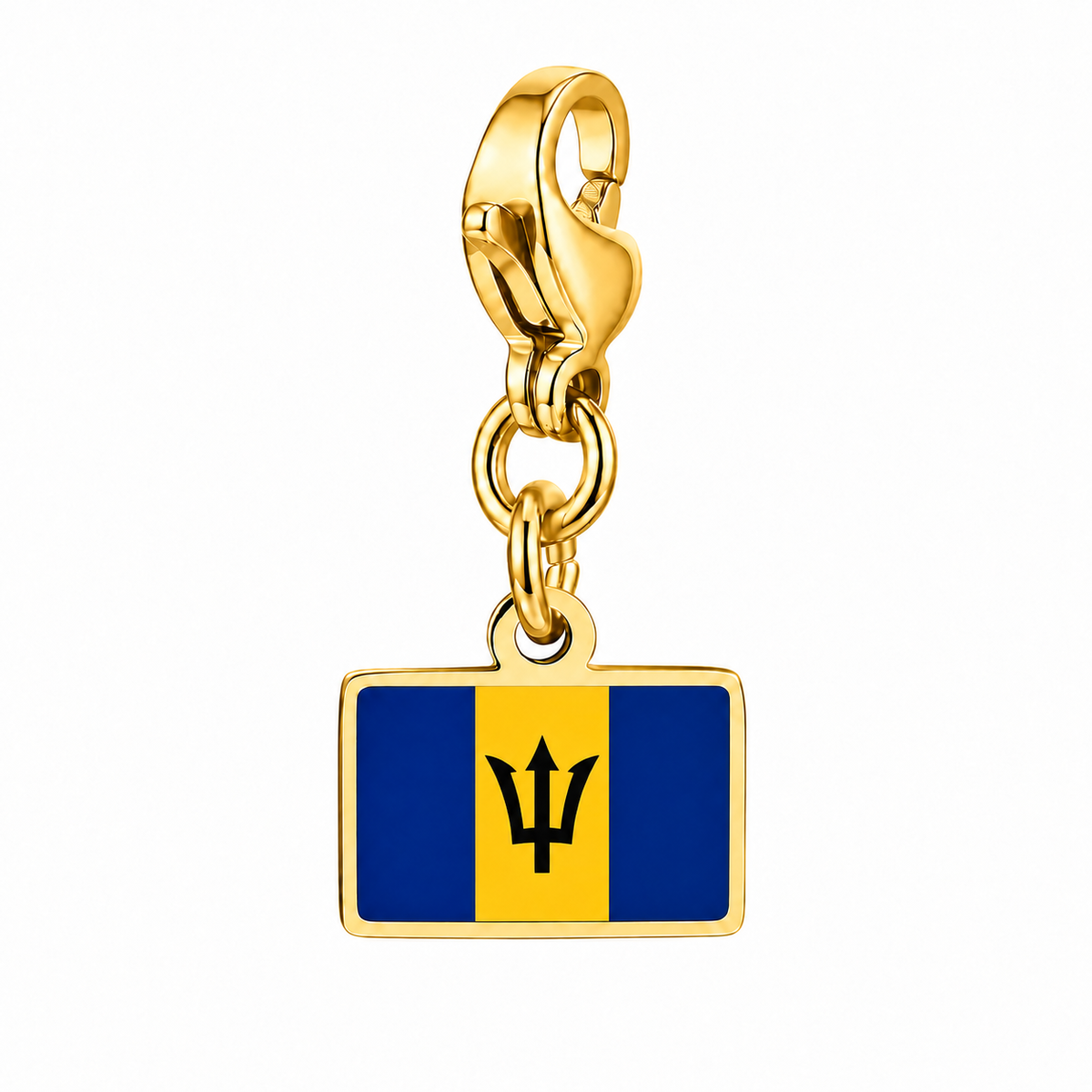 Barbados vlagbedel, voorkant