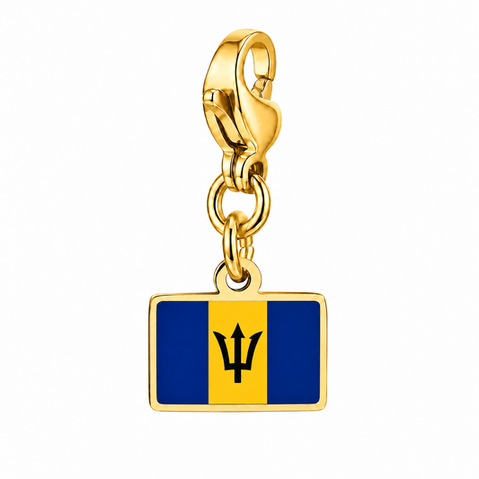 Barbados vlagbedel, voorkant