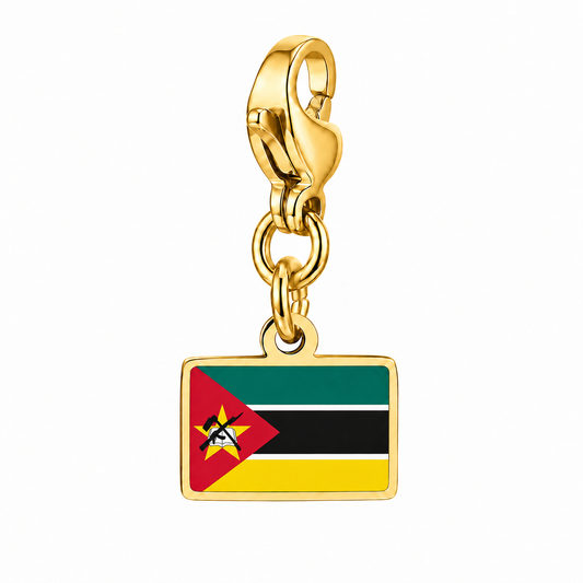 Mozambique vlagbedel, voorkant