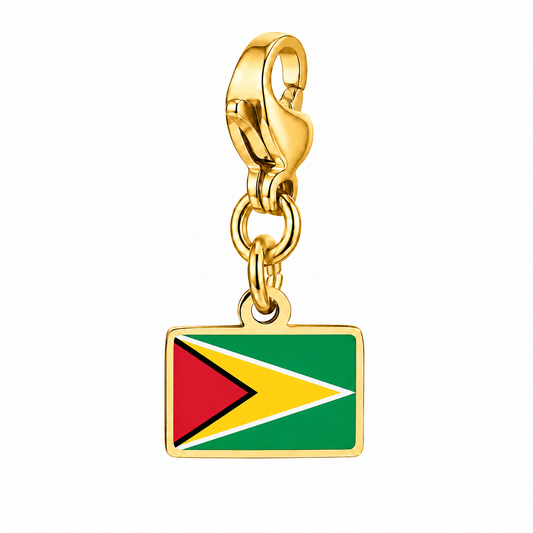 Guyana vlagbedel, voorkant