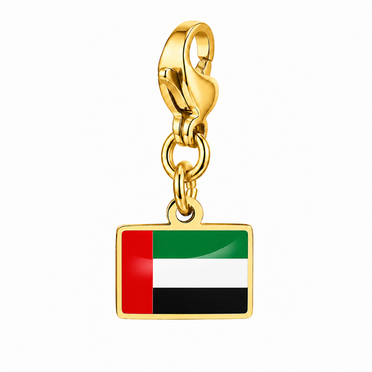 Verenigde Arabische Emiraten vlagbedel, voorkant
