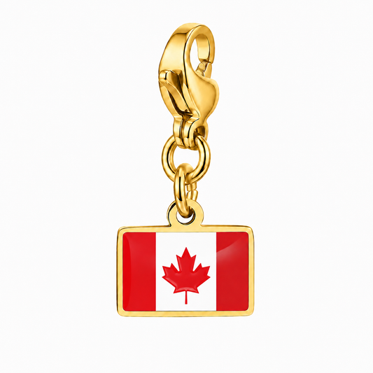 Canada vlagbedel, voorkant