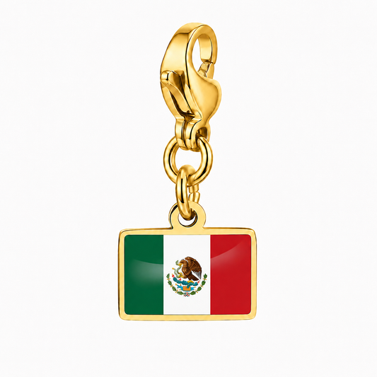 Mexico vlagbedel, voorkant