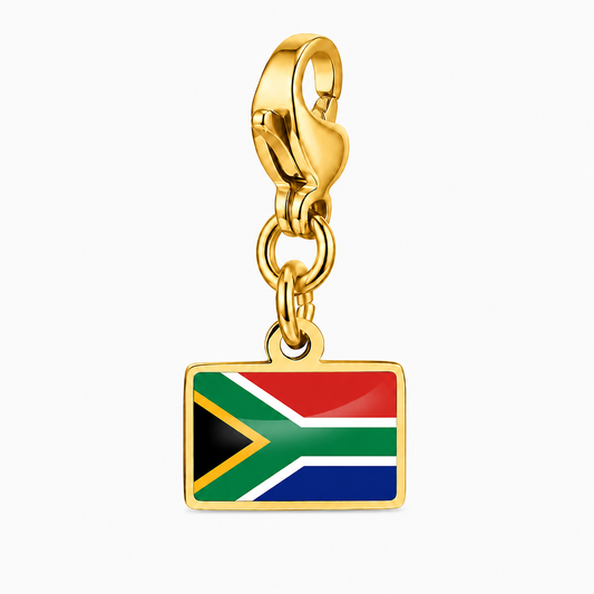 Zuid-Afrika vlagbedel, voorkant