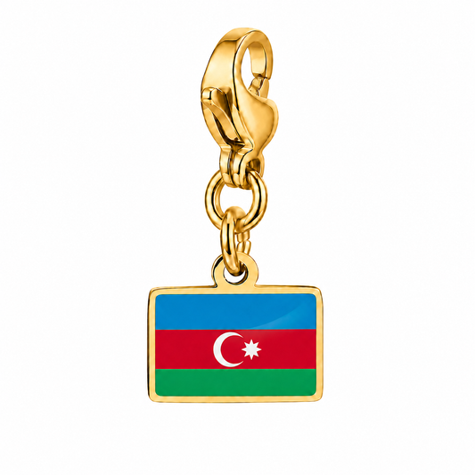 Azerbeidzjan vlagbedel, voorkant