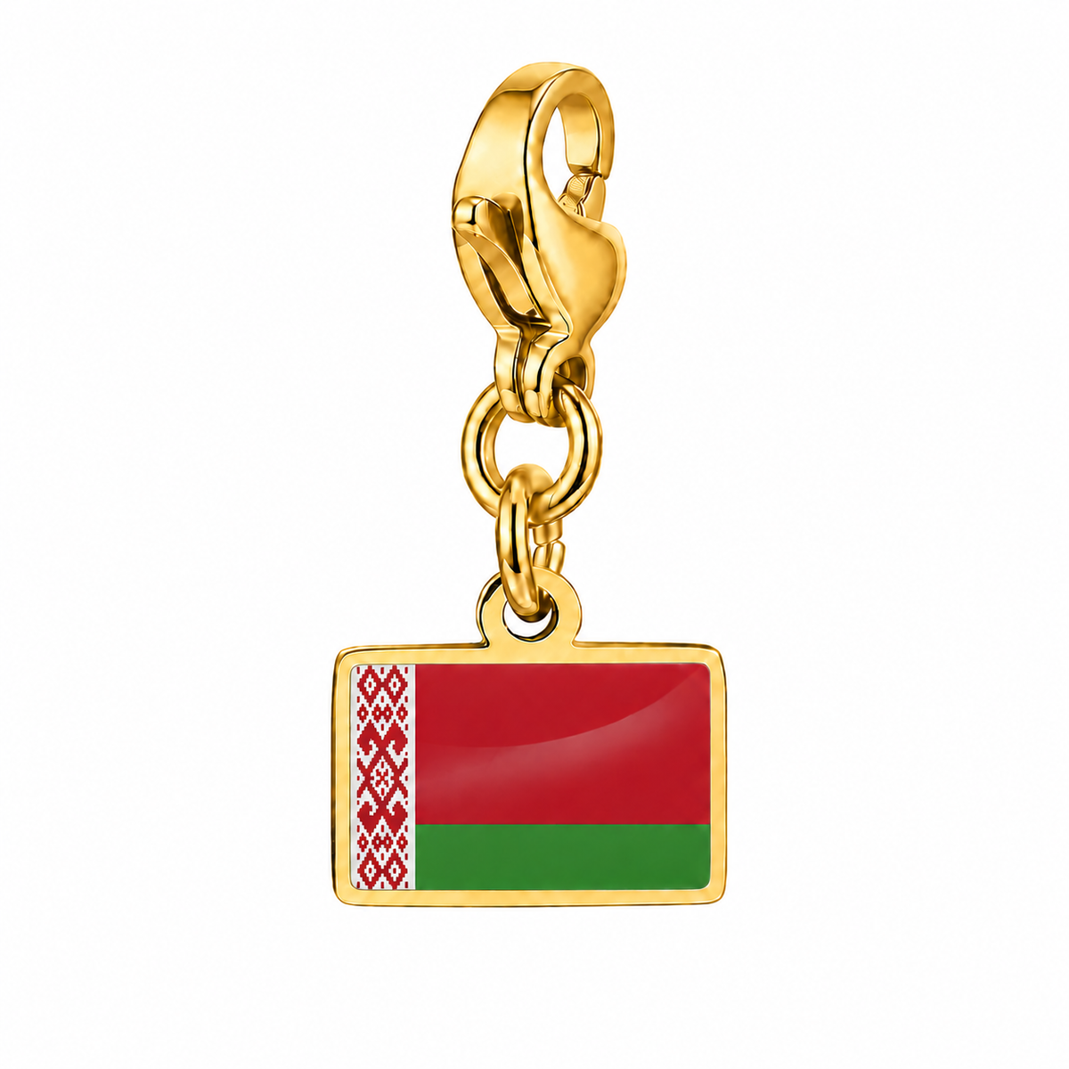 Belarus vlagbedel, voorkant