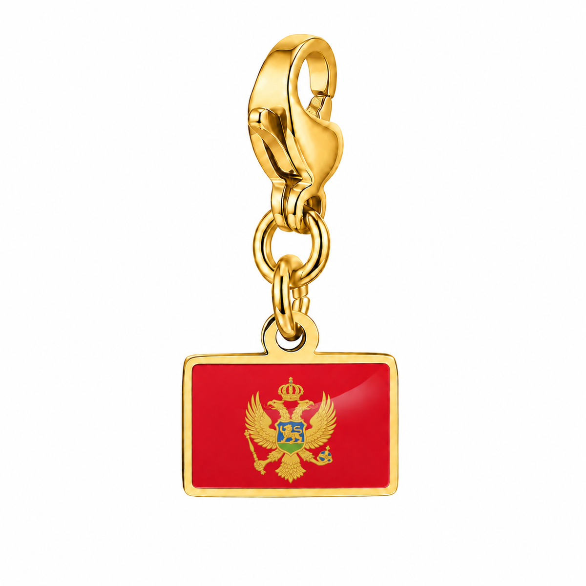 Montenegro vlagbedel, voorkant