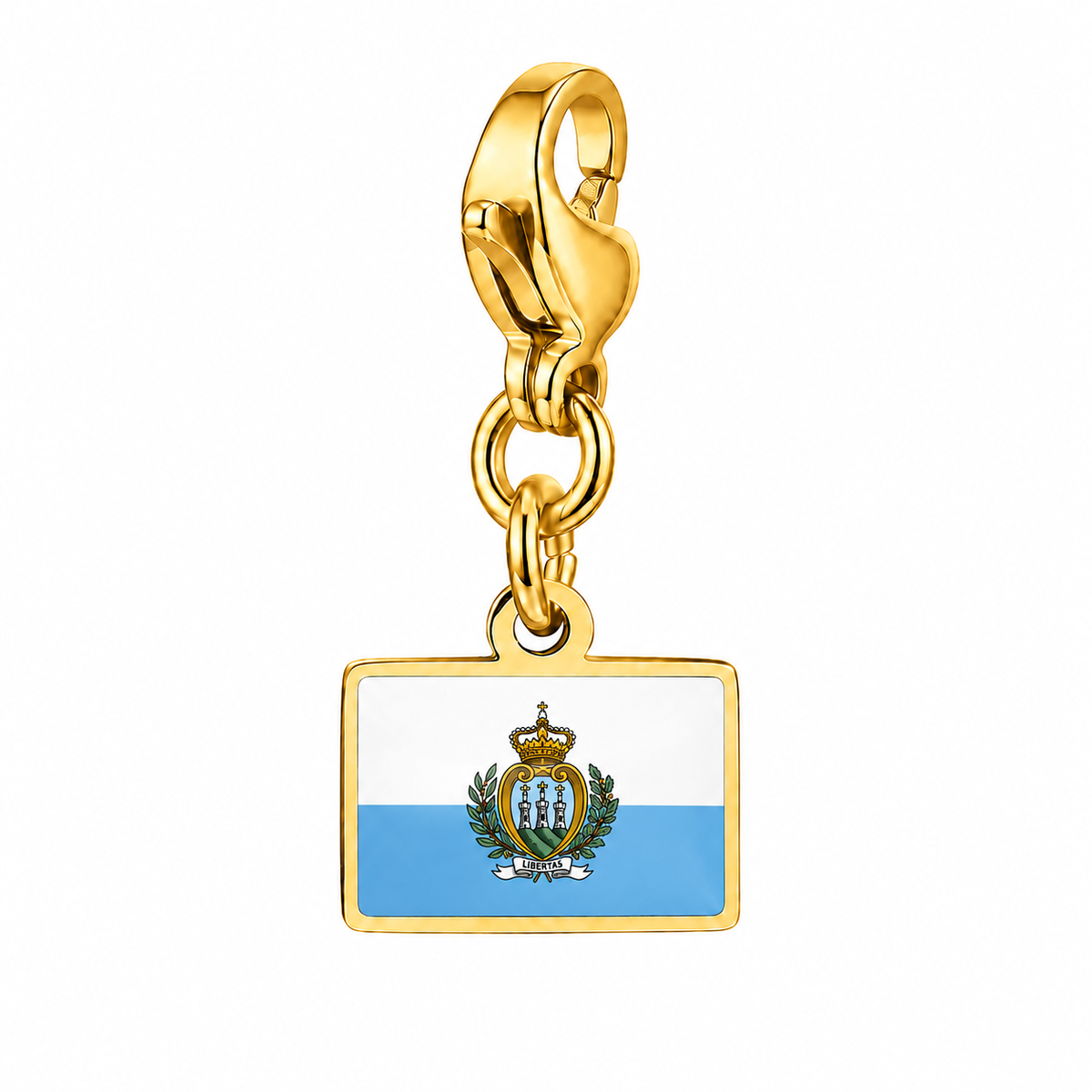 San Marino vlagbedel, voorkant