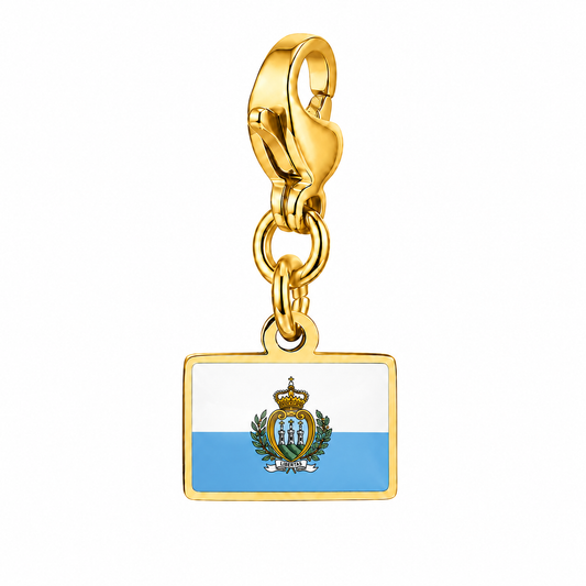 San Marino vlagbedel, voorkant
