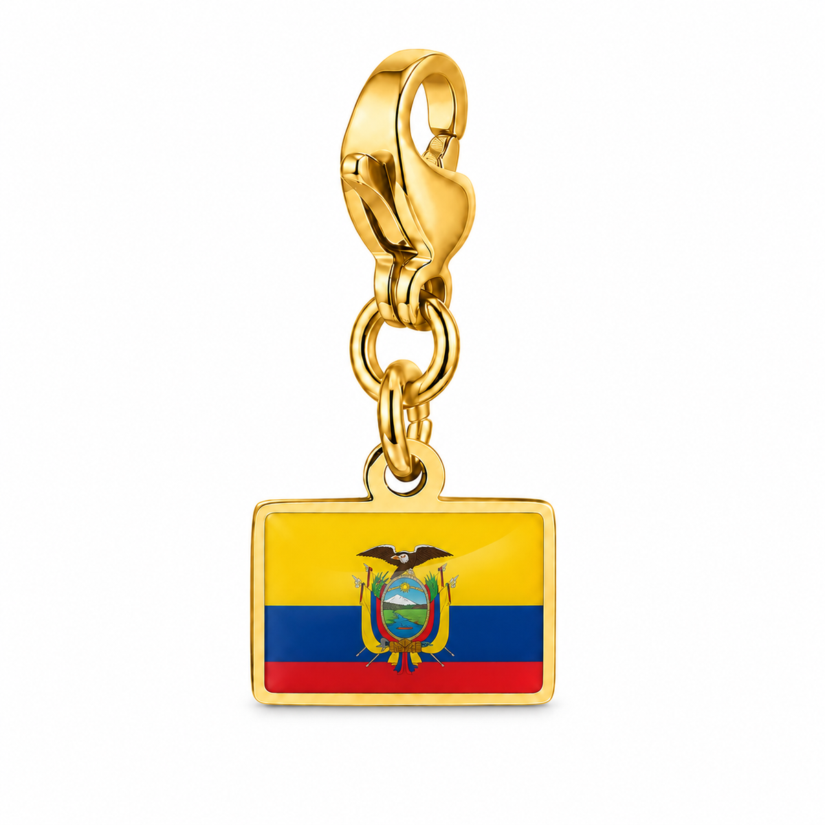 Ecuador vlagbedel, voorkant