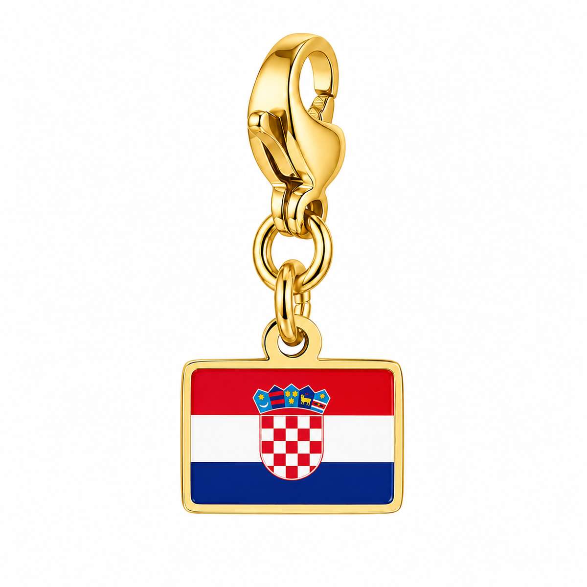 Kroatië vlagbedel, voorkant