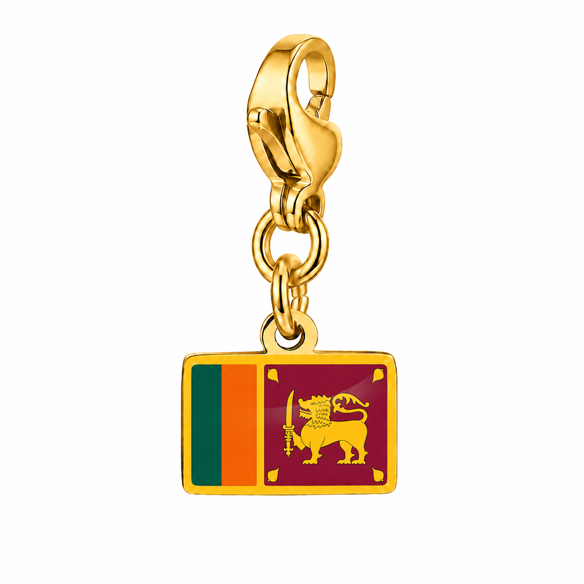 Sri Lanka vlagbedel, voorkant
