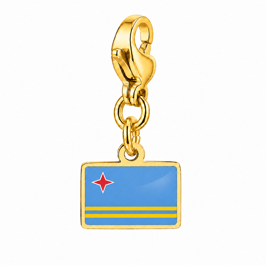 Aruba vlagbedel, voorkant