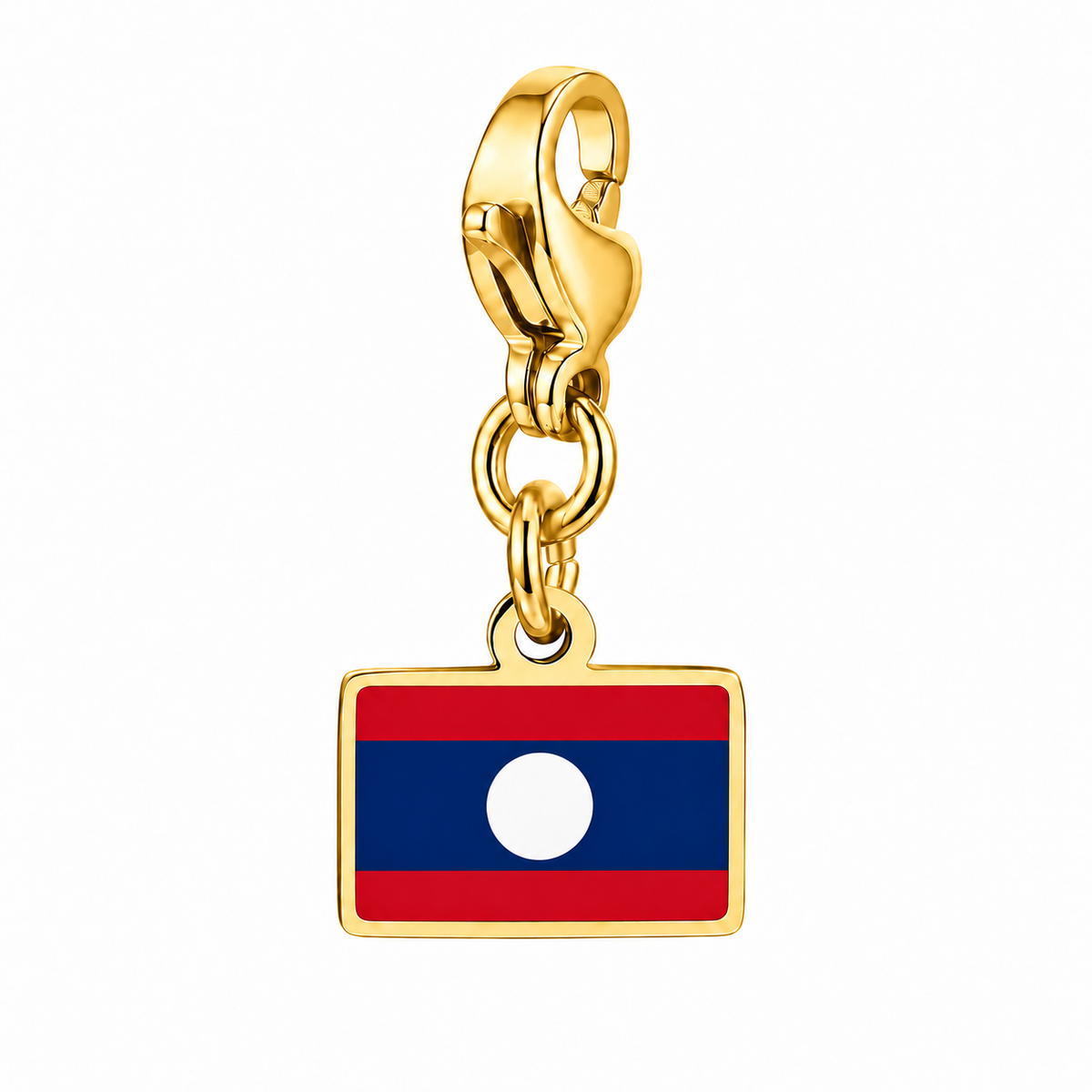 Laos vlagbedel, voorkant