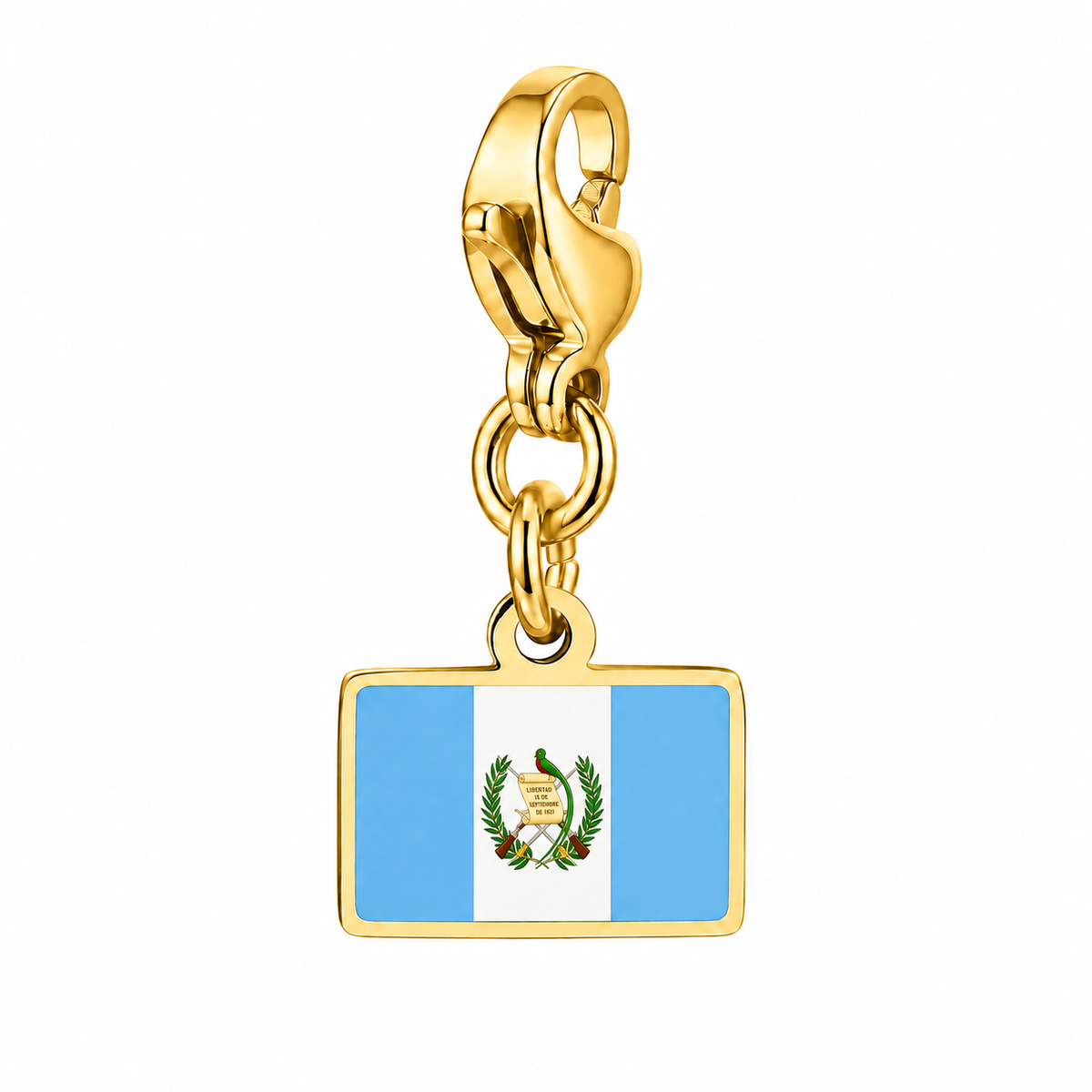 Guatemala vlagbedel, voorkant