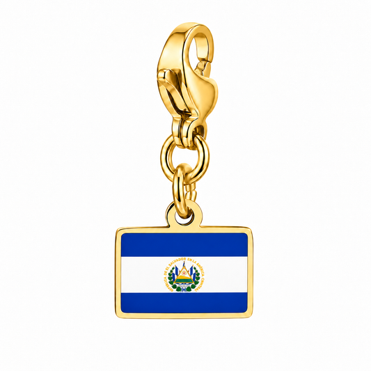 El Salvador vlagbedel, voorkant