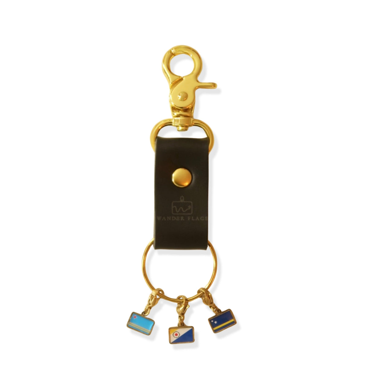 Starter Set, sleutelhanger met bedels, zwart